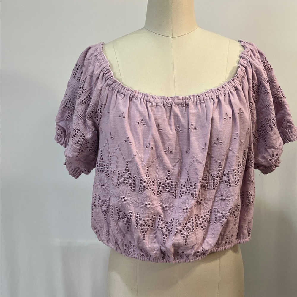 Lucky Brand Lilac Blouse